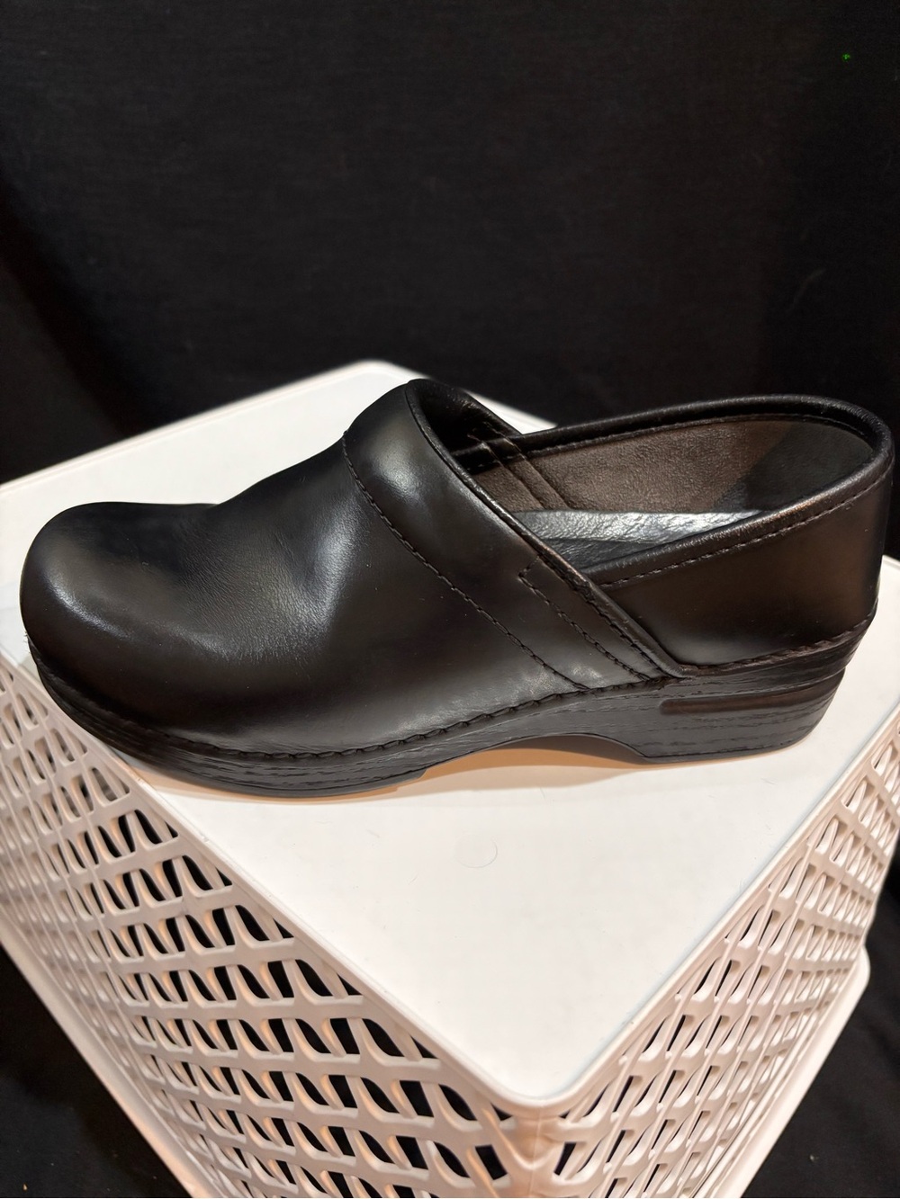 Dansko Black Slip-Resistant Sole Size 37